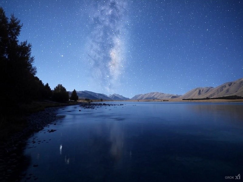 Bajo el Cielo Estrellado. La Belleza Natural del Lago&nbsp;Tekapo